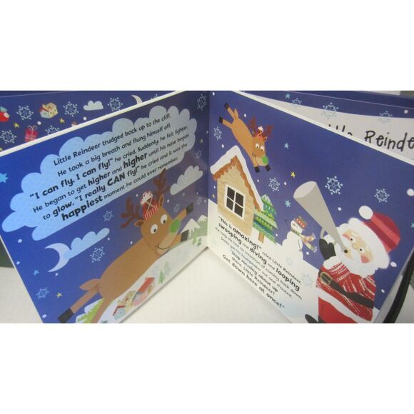 NEW CHRISTMAS BOARD BOOKS: THE NATIVITY & LITTLE REINDEER SAVES CHRISTMAS - Picture 4 of 4